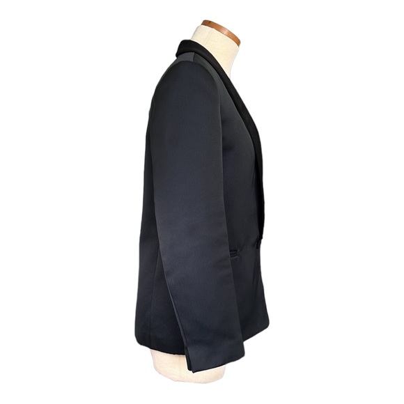 Sandro Tuxedo Blazer Jacket, Black, size 36/Small - Picture 6 of 15